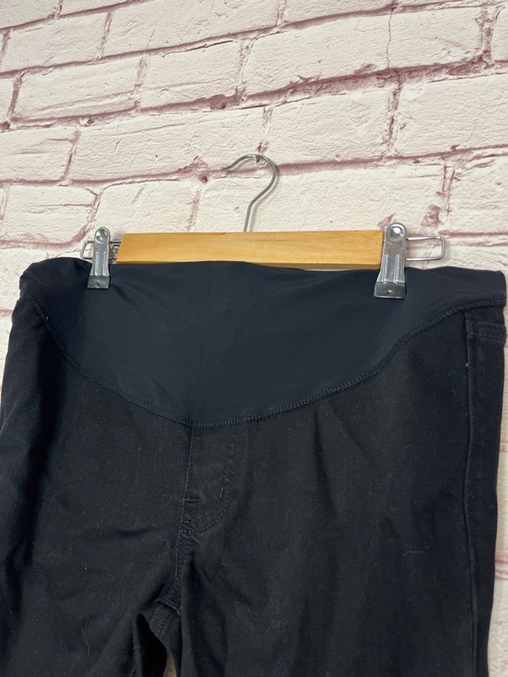 Madewell Maternity Skinny Black Jeans Like New Size 27 - Picture 5 of 12
